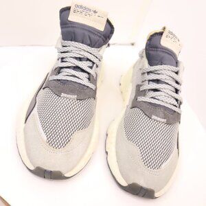 Adidas Mens Nite Jogger G26315 Gray Running Shoes Sneakers. size 7.5